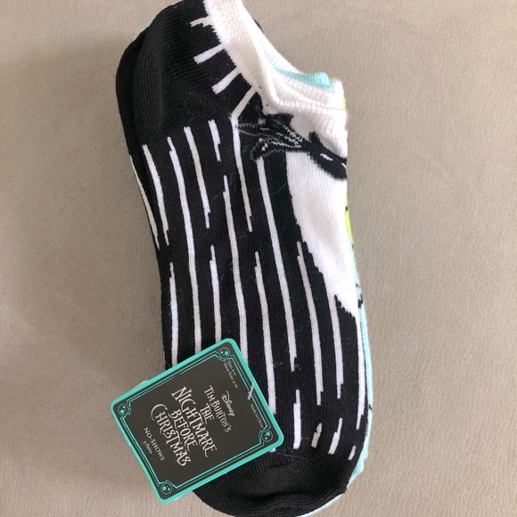 Disney Accessories - The Nightmare Before Christmas no-show socks